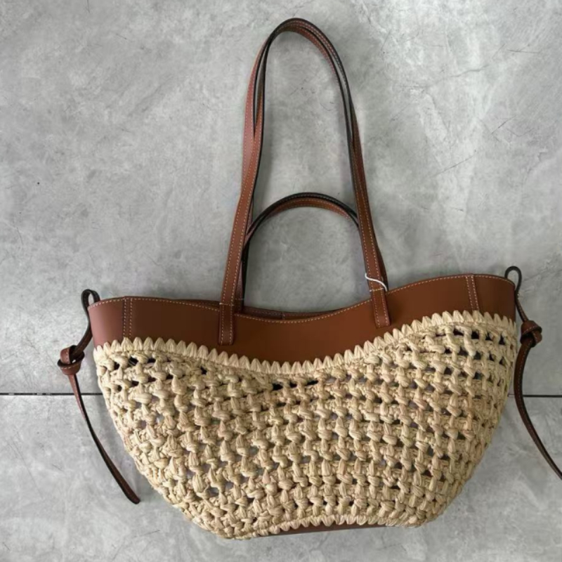 Брендовая полая тканая пляжная – обзор и цена Women Bags On Sale