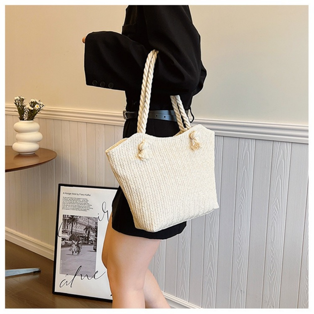 Новая летняя пляжная сумка-тоу – обзор и цена Women'S Raffia Bags